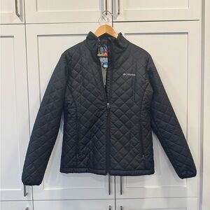 Columbia Black Quilted Jacket